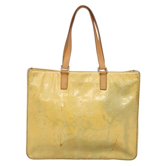 LOUIS VUITTON Monogram Vernis Columbus Tote Bag Gris M91028 - Picture 3 of 12